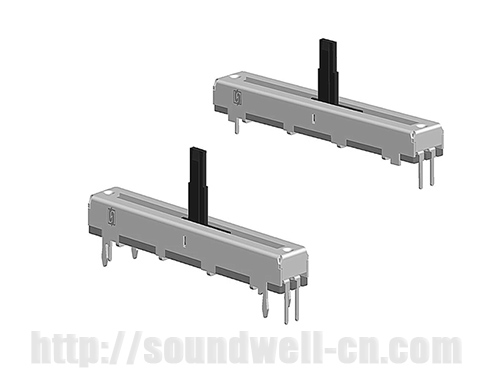 15MM行程单双联直滑电位器