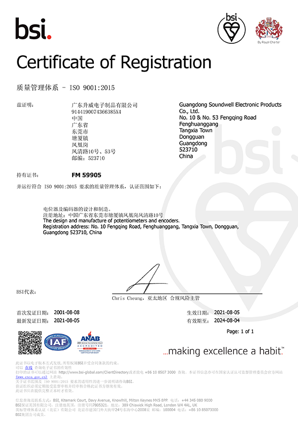 FM 59905 ISO9001 2015